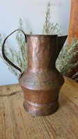 Rustic copper jug