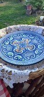 Large ceramic wall decorative plate