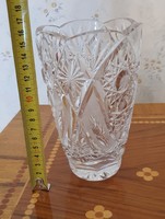Hibátlan Cseh kristály váza