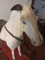Paper mache horse sculpture