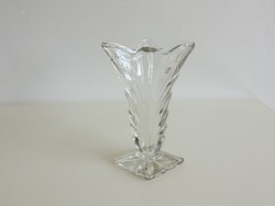 Old art deco glass vase