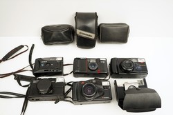 Retró Filmes Fényképezőgép Gyűjtemény / Régi / Mamiya Nikon Kodak Chinon Carena Samsung