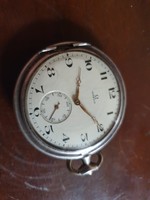 Silver omega pocket watch!