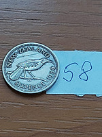 New Zealand new zealand 6 pence 1956 copper-nickel, ii. Queen Elizabeth 58.