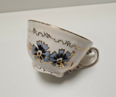 Zsolnay Búzavirág mintás Mokkás / Kávés Csésze