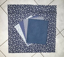 Blue material package - patchwork - decor - fabric by the meter - quilting
