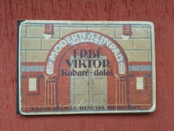 Viktor Erbé's cabaret songs 1914. - Sheet music