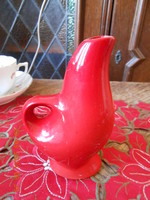 Zsolnay small pitcher with ox blood glaze