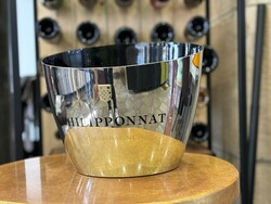 Champagne philipponnat 1552 large size champagne cooler ice tub - champagne bar equipment from France