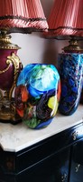An interesting Murano glass vase