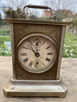 Antik Junghaus szerkezetű utazó óra