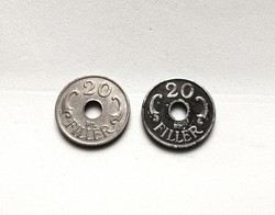 2 X 20 pennies 1941