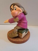 Walt Disney Classic Collection Hófehérke mese, Morgó törpe eredeti porcelán figura