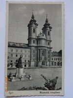 Old postcard: mezőhegyes (1960)