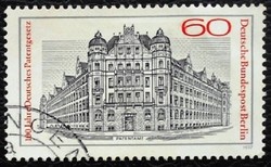 Bb550p / Germany - Berlin 1977 patent right stamp stamped