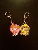 Paw patrol keychains are new