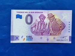 Germany 0 euro 2023 bud spencer terence hill! Rare commemorative paper money! Ouch!