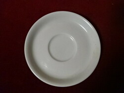 Lilien  porcelán Ausztria, fehér teáscsésze alátét, átmérője 14,5 cm.  Jókai.