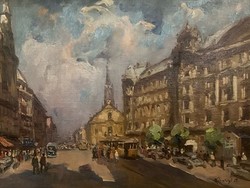 Károlyi Andor: Budapest, Kecskeméti utca  (19.sz.)
