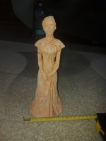 Terracotta lady statue