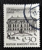 Bb320p / Germany - Berlin 1968 Berlin City Court Stamp Sealed