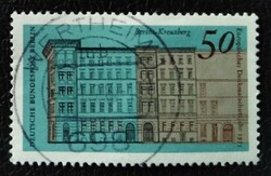Bb508p / Germany - Berlin 1975 year of monument protection stamp sealed