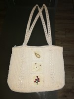 Woven women's bag