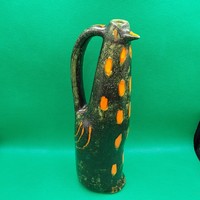 Ritka gyűjtői Kerámia madaras váza