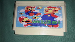 Retro yellow cassette nintendo video game - super mario bros 6. Condition as per pictures 21.