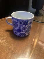 Alföldi retro blue patterned mug
