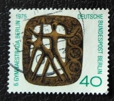 Bb493p / germany - berlin 1975 gymnaestrada berlin stamp sealed