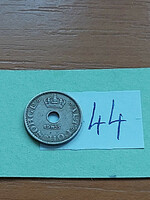 Norway 10 cents 1925 vii. King Haakon, copper-nickel 44