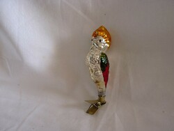 Old glass Christmas tree decoration! - Parrot! (Tickling!)