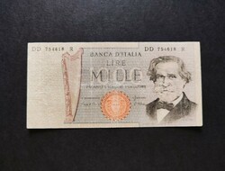 Olaszország 1000 Lire / Líra 1969, F+