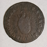 1763. Maria Theresia (1740-1780) copper denarius, (1557)