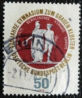 Bb472p / Germany - Berlin 1974 Gymnasium of the Grauen monastery stamp stamped