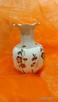 Zsolnay porcelain, fluted vase.