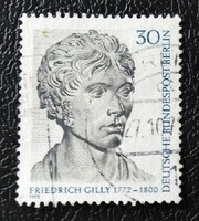 Bb422p / Germany - Berlin 1972 Friedrich Gilly stamp sealed