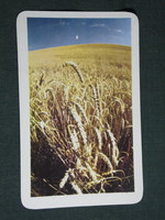 Card calendar, agricultural cooperatives, wheat field, 1982, (4)