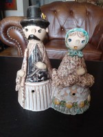 SZILÁGYI MÁRIA CERAMIC - SHEPHERDESS WITH...