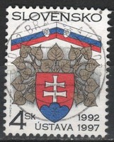 Slovakia 0074 mi 287 EUR 0.30