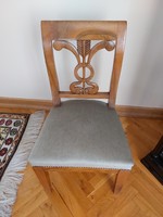 Old chair carved backrests for sale.