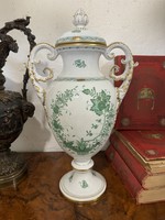 Herend Indian basket goblet vase for sale
