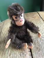 Old miniature steiff monkey, marked.