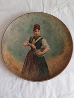 Painted wall plate