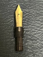 ÚJ !!! PELIKAN Aranyozott Acél Menetes Tollhegy M !!!