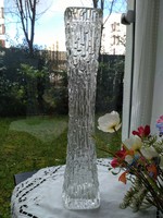 Jég üveg, modern magas váza
