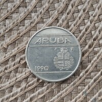 Aruba 25 cent 1990