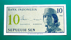 Indonesia -10 sen - 1964 - unc banknote