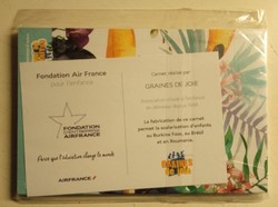 Foundation AirFrance cards in original package